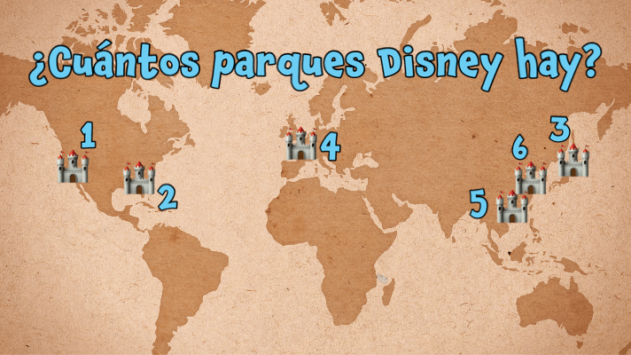 ¿Cuántos parques Disney hay?