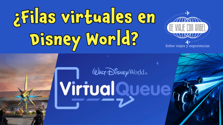 ¿Filas virtuales en Disney World?